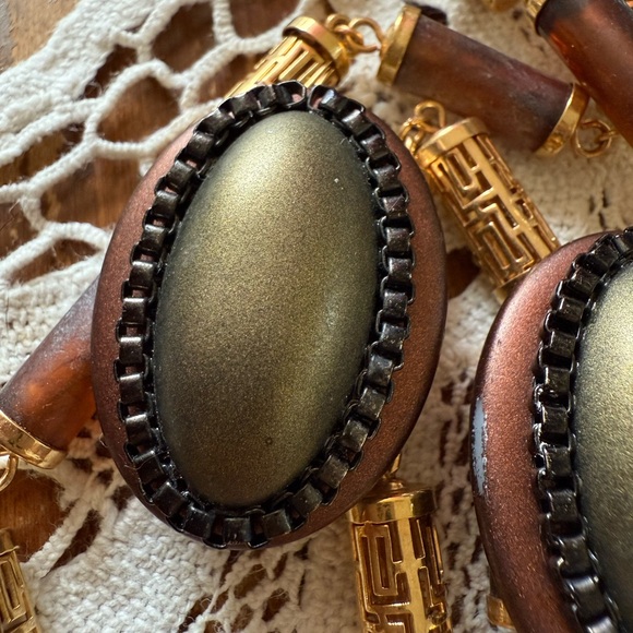 Artist Wendy Gell Earrings, Vintage Assembly Punk Pieces - Picture 6 of 10